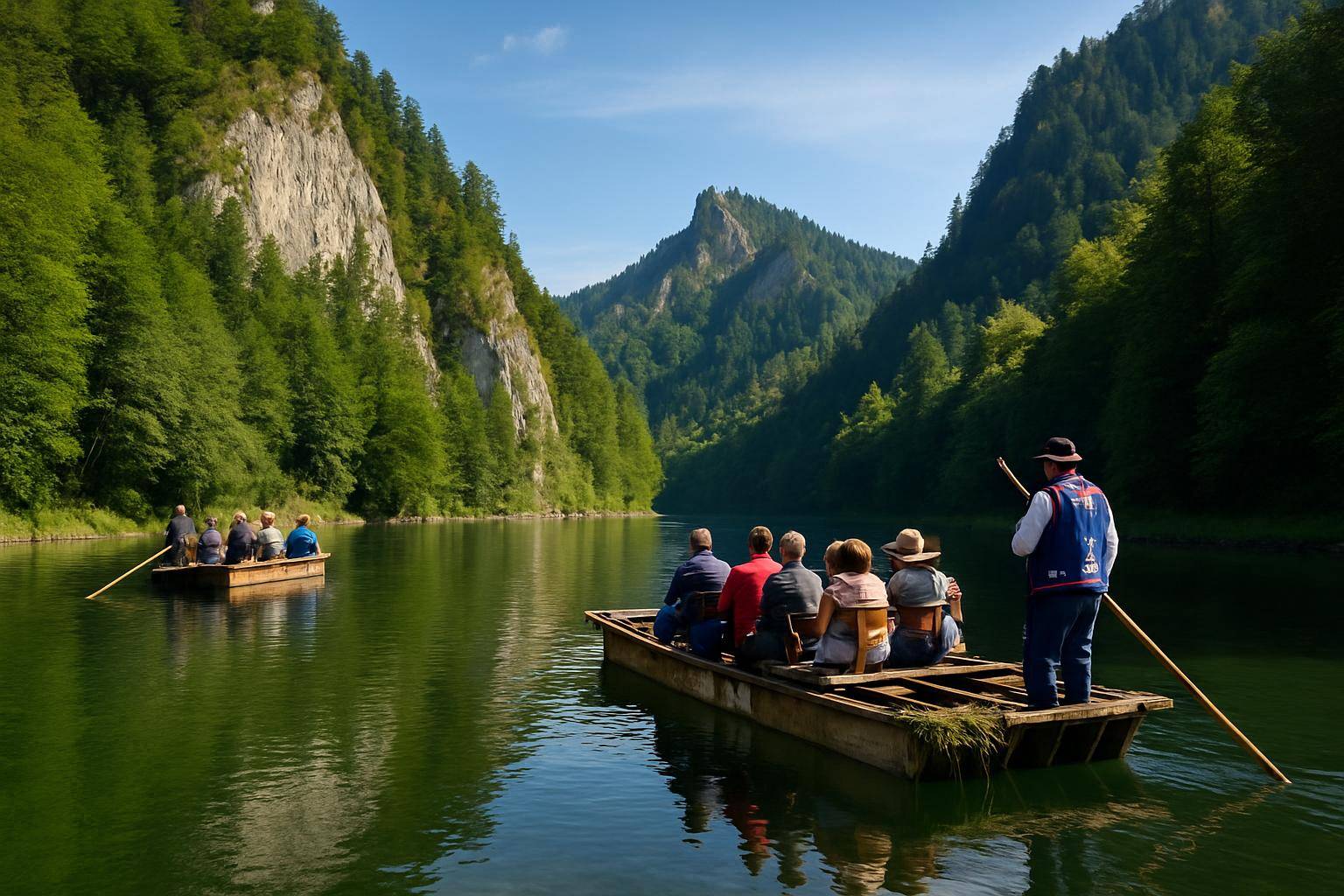 Rafting w Pieninach – na czym polega i czego się spodziewać?